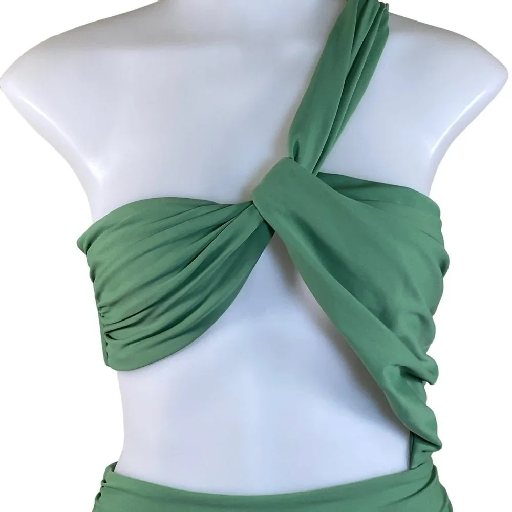 Elvia One Piece in Jade - Tularosa - Picture 3 of 7
